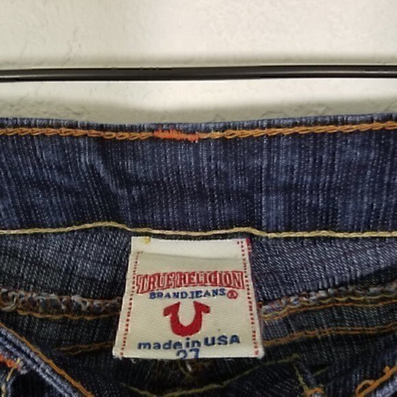 True Religion Joey Stretch Jeans Size 27 - Picture 3 of 8